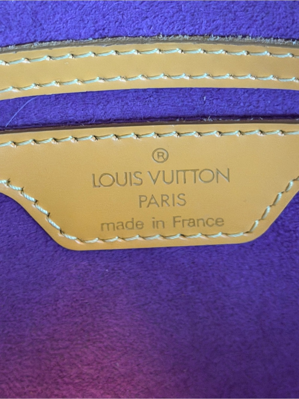 Louis Vuitton Tassil Yellow Epi Leather Soufflot Bag - Picture 8 of 15